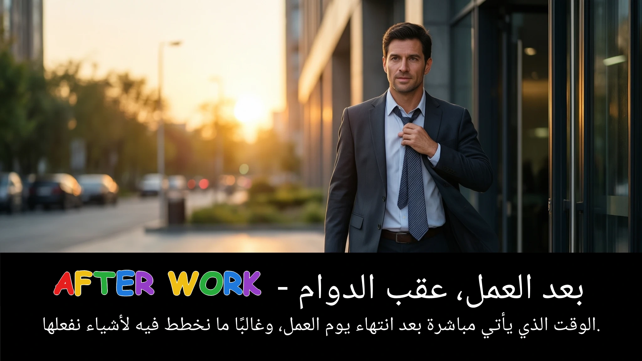 Arabic Illustration for after work